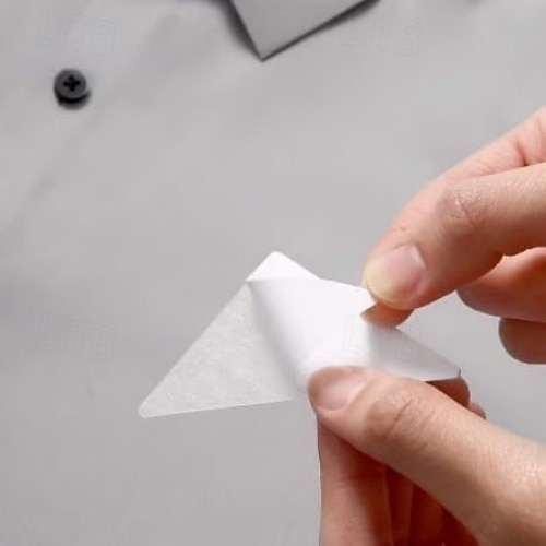 100 db-os póló- és inggallérmatrica, állítható és kényelmes gallérrögzítőkkel, tökéletes az inggallérok rendezett és ropogós tartása érdekében, ideális munkába és hétköznapi viseletre 2026 - $17.99 –P7