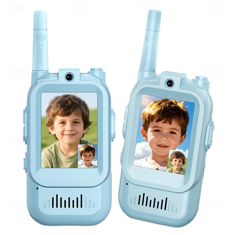 2.0-inch Screen Kids Walkie-Talkie Real-Time Video Voice-Changing Chat Indoor/Outdoor Toy Ideal for Family Games Outdoors Camping Hiking 2026 - $48.99 –P8