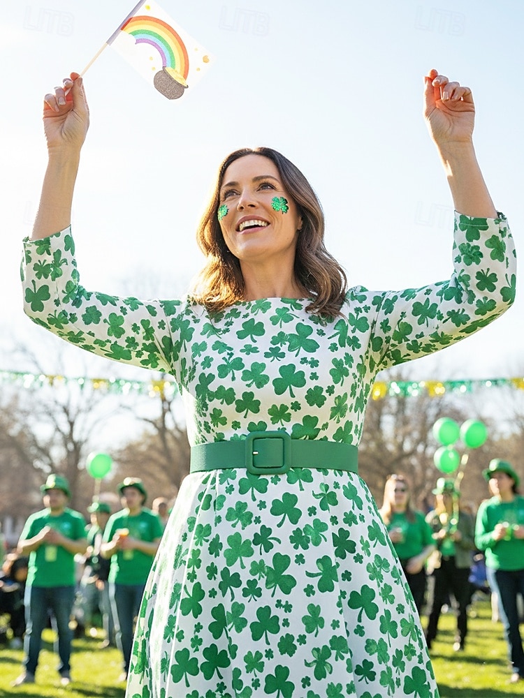 Cinto feminino em couro sintético, diversas cores, ajuste regulável, perfeito para o Dia de São Patrício e para o dia a dia, acessório estiloso e versátil. de 2026 por $9.99 –P3