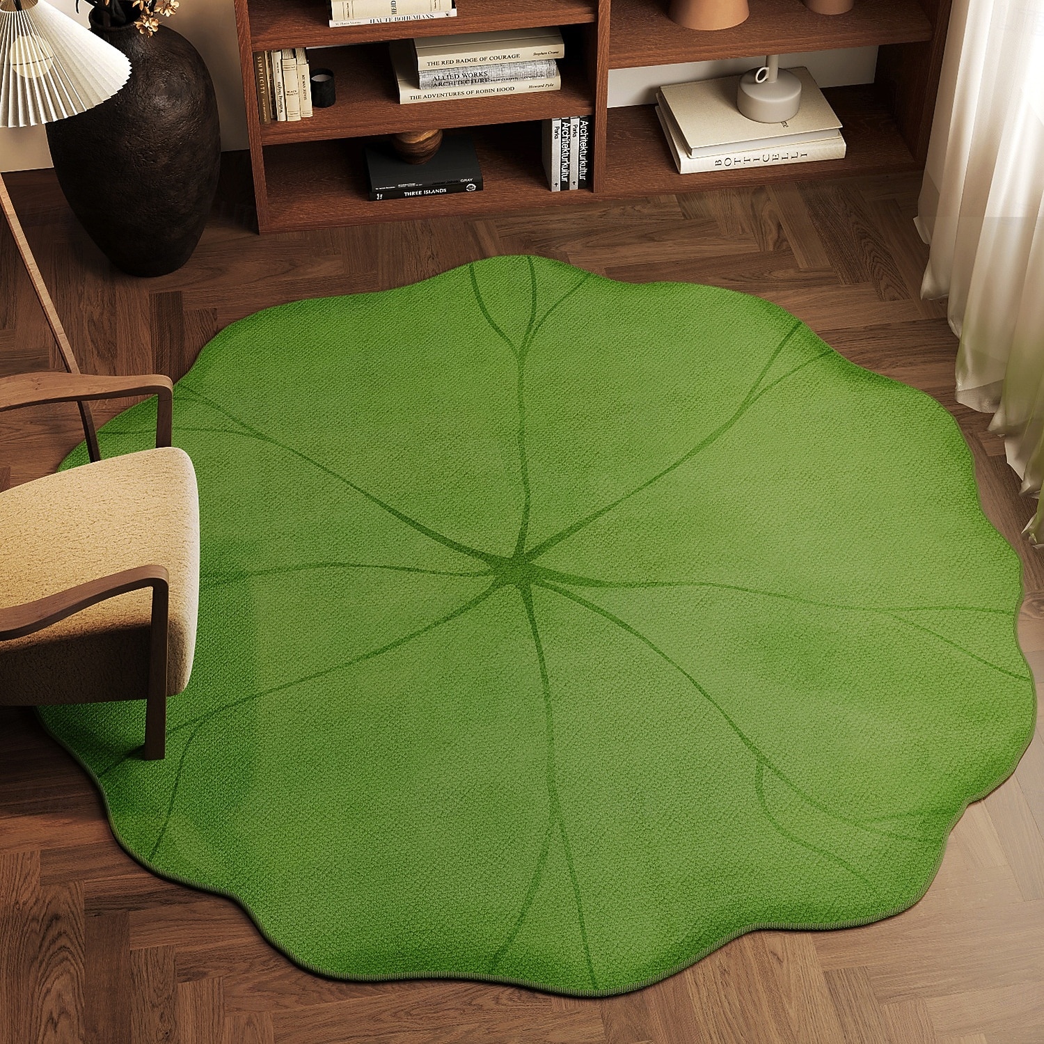 tappeto rotondo di lusso di alta qualità per soggiorno, tavolino da caffè, camera da letto, comodino, facile da pulire, morbido, decorazione per pavimenti di casa per un'eleganza moderna del 2026 a $27.99 –P5