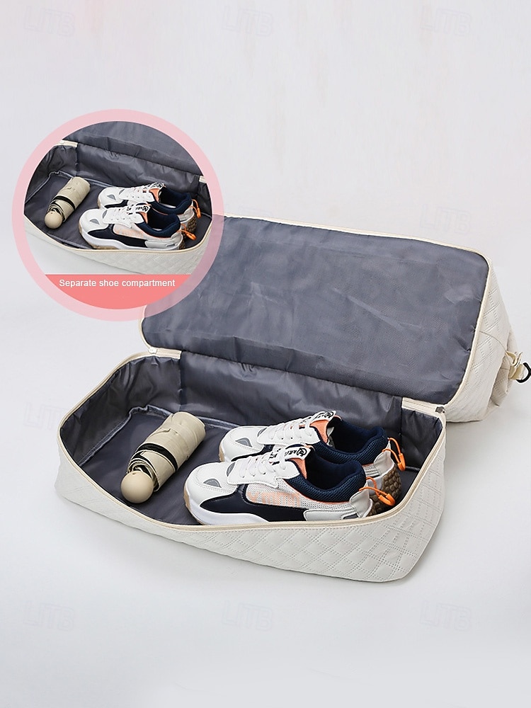 Σετ γυναικείων τσαντών duffel από πολυεστέρα, πολλά χρώματα, κομψό σχέδιο, ιδανικό για ταξίδια το Σαββατοκύριακο και γυμναστήριο 2026 - $34.99 –P7