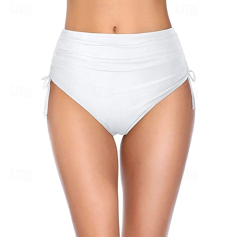 Γυναικεία Μαγιό 2 κομμάτι Προκλητικό Μαγιό Κορδόνι Διακοπές Ρούχα παραλίας Συμπαγές Χρώμα Αμάνικο Μαγιό 2026 - $11.49 –P10