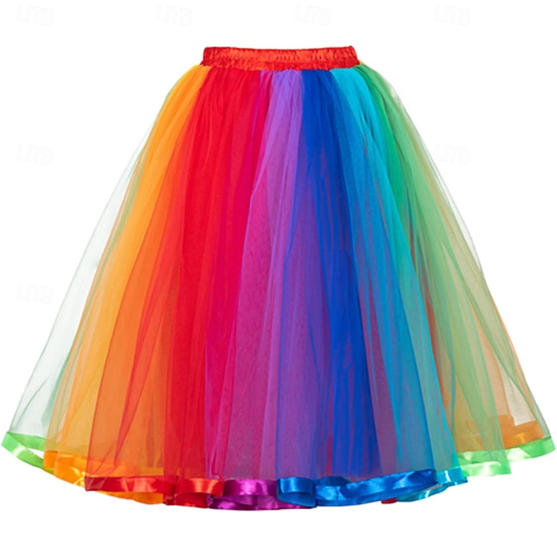 Onderrok Tutu Onder rok Retro vintage Jaren '80 Volwassenen Dames Maskerade Mardi Gras Schoolfeest Feestavondkleding Vrijgezellenfeest Aankleden 2026 - $27.99 –P1