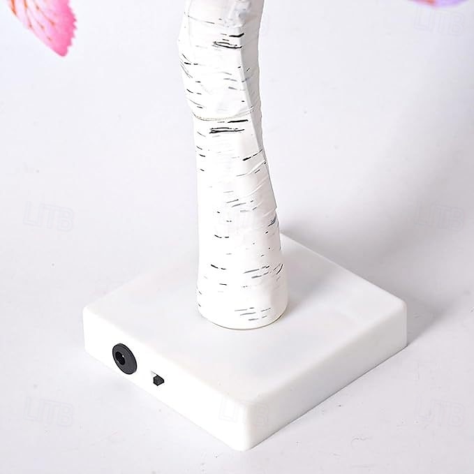 Simulated Butterfly LED Birch Tree Light 60cm-24LEDs AAA Battery USB Dual purpose Indoor Spring and Summer Bedroom Bedhead Living Room Dining Room Party Wedding Atmosphere Decoration Ornament Lights 2026 - $23.99 –P6