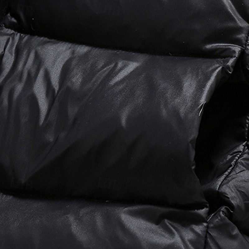 Doudoune Enfants Fille Couleur Unie Sports Avec Poches Extérieur Polyester Manteau Vêtements d'extérieur 5-12 ans Hiver Noir de 2026 ? $78.99 –P10