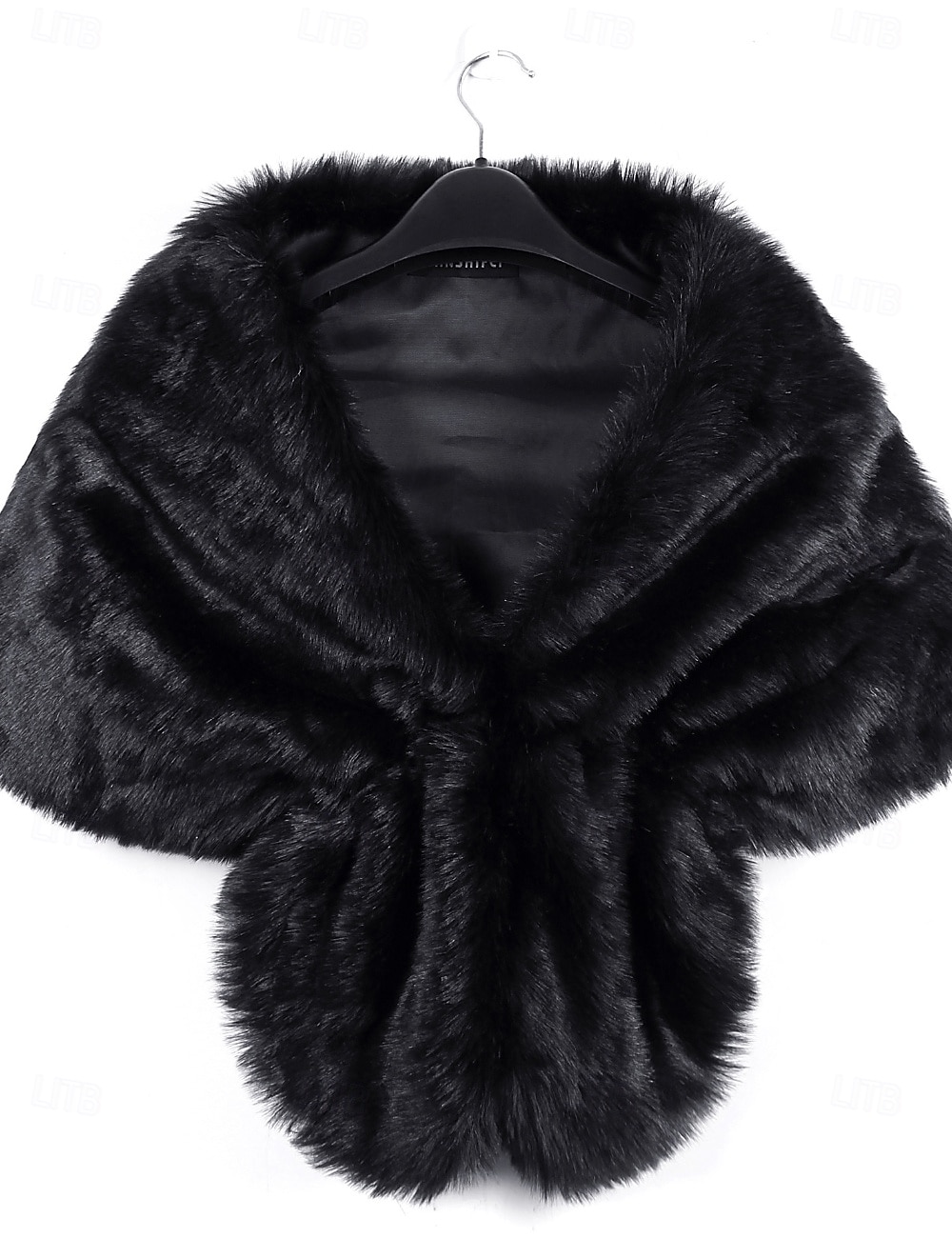 Faux Fur Wraps Women's Wrap Elegant Sleeveless Faux Fur Wedding Wraps With Pure Color For Party Fall 2026 - $21.99 –P13