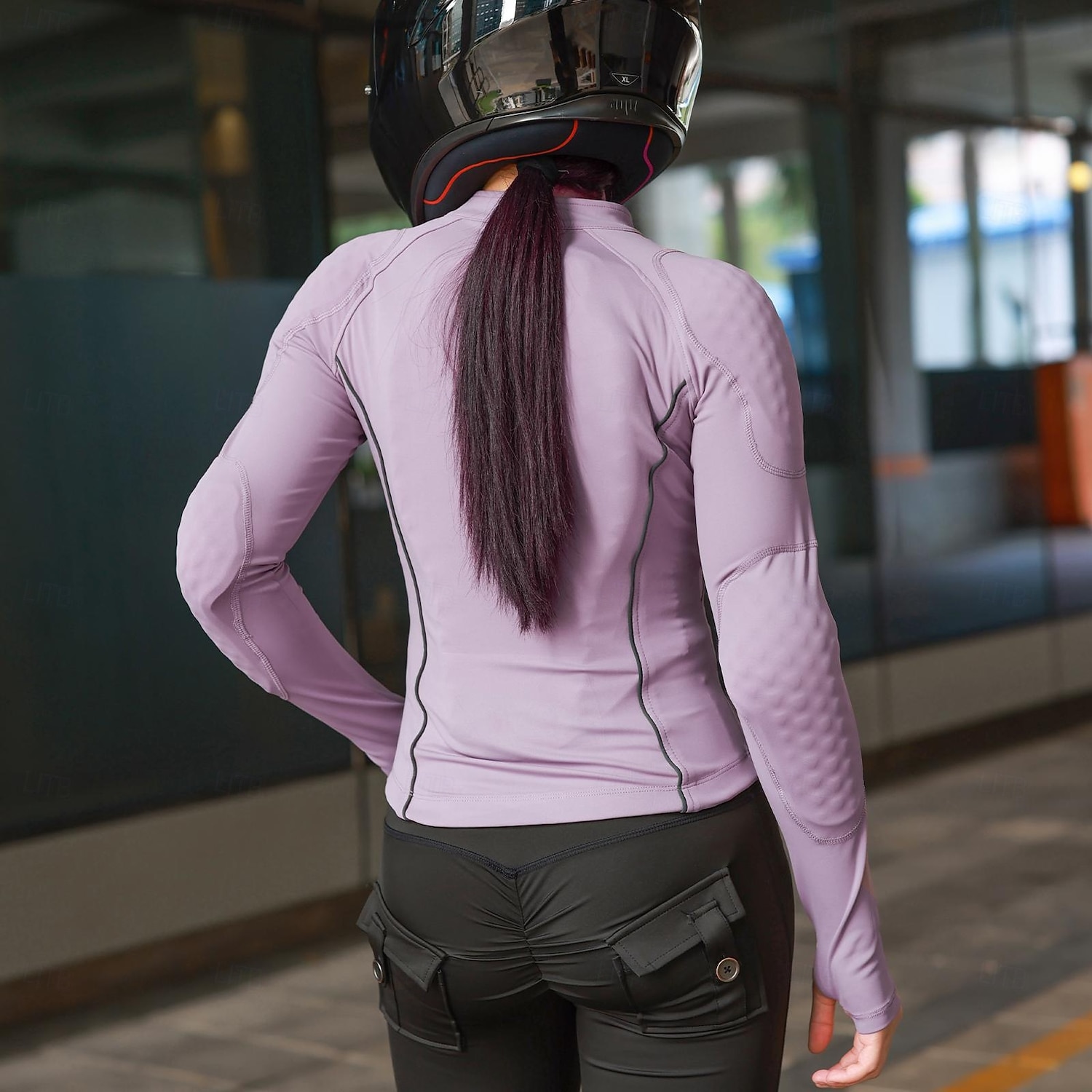 WOSAWE Spring/Summer Women's Motorcycle Top Yoga Running Sportswear High Elasticity Skin friendly Jacket Detachable CE Soft Protective Gear MD292/ME322 2026 - $119.99 –P11