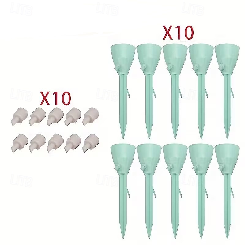 20pcs Automatic Plant Drip Irrigation Set Adjustable Water Flow Suitable for Indoor and Garden Plants Compatible with Standard EU/US Threaded Bottles Efficient Battery-Free Pot Watering System 2026 - $16.49 –P8