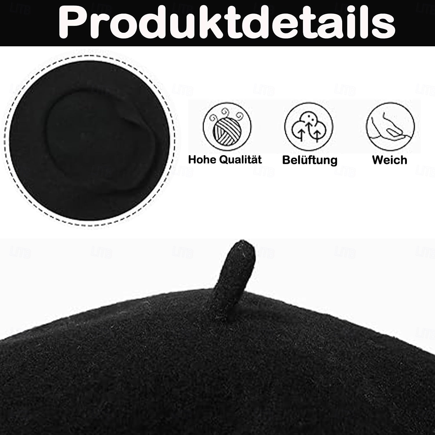 Barett Pantomimenkünstler Pantomime-Clown Zirkus Cosplay-Kostüm Erwachsene Herren Damen Halloween Karneval Party Leistung Verkleiden 2026 - $20.99 –P4
