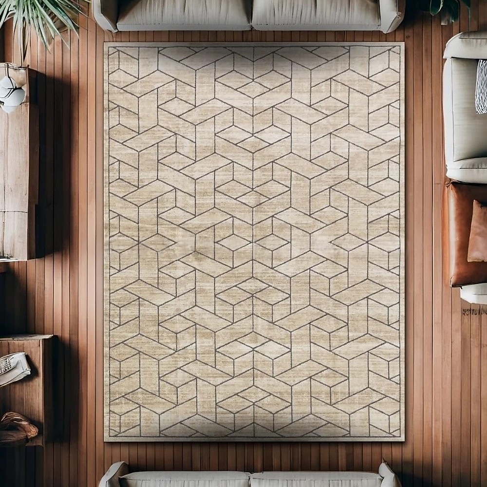 Vintage persisk matta, fläckbeständig och lätt att rengöra, etnisk soffpläd, halkfri sängmatta i sovrummet, slitstark och elegant golvdekor i vardagsrummet 2026 - $3.99 –P15