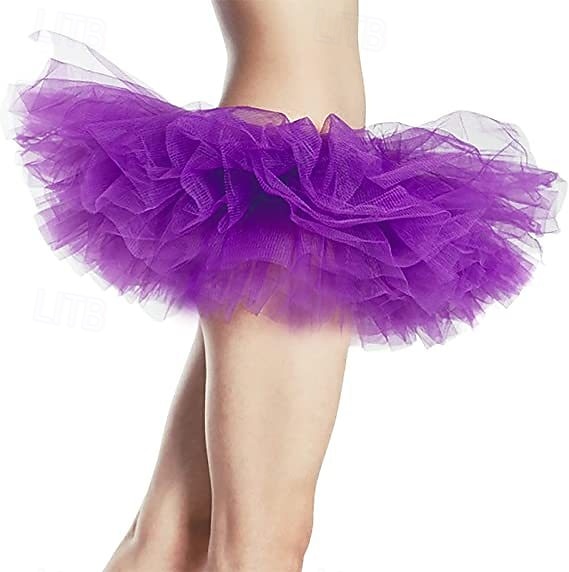 Costume di fantasia Tutu Gonna in tulle Retrò Vintage Anni '80 Adulti Per donna Halloween Carnevale Feste Performance Vestirsi del 2026 a $29.99 –P19