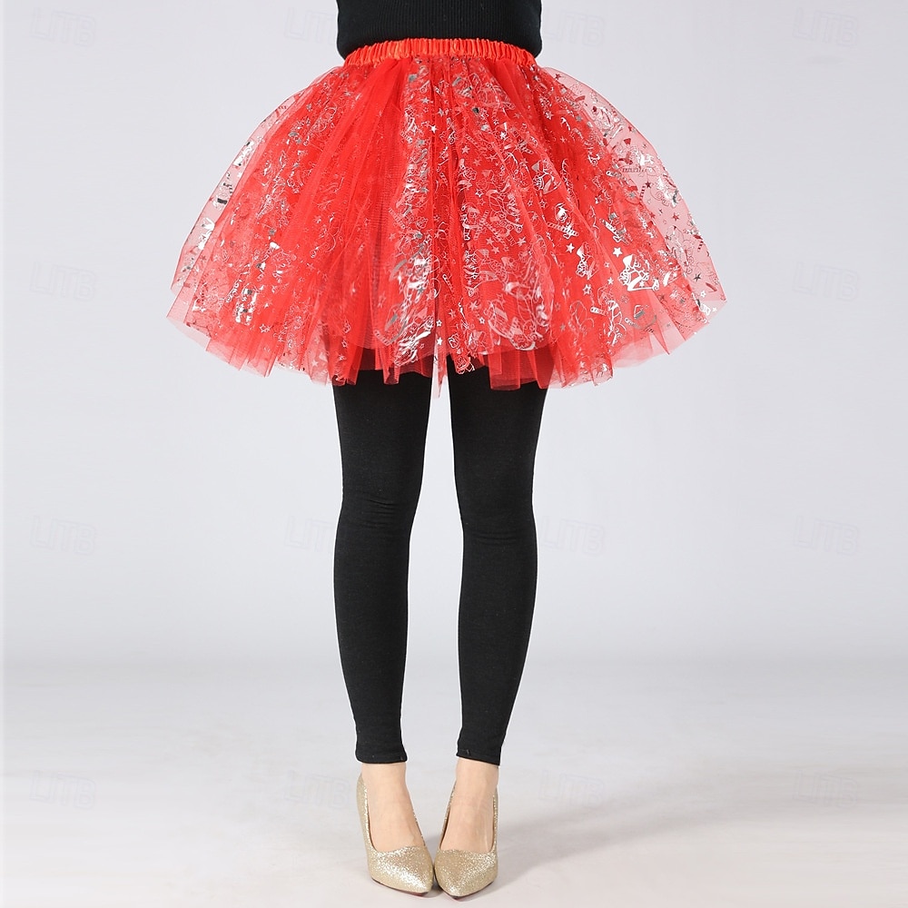 Costum fantezie tutu Fusta din tul Retro / vintage Anii 1980 Adulți Pentru femei Halloween Carnaval Petrecere Performanță Îmbrăcați-vă 2026 - $29.99 –P7