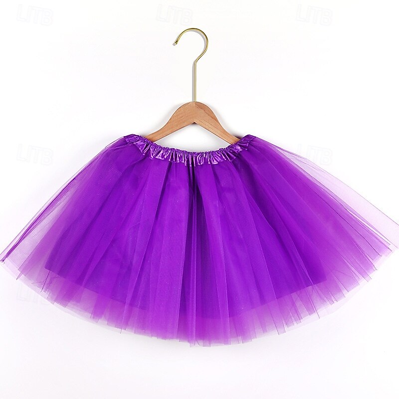 Fancy Costume Tulle Skirt Tutu Skirt Retro Vintage 1980s Layered Puffy Neon Adults' Women's Halloween Carnival Party Performance Dance Ballet Dress Up 2026 - $17.49 –P7