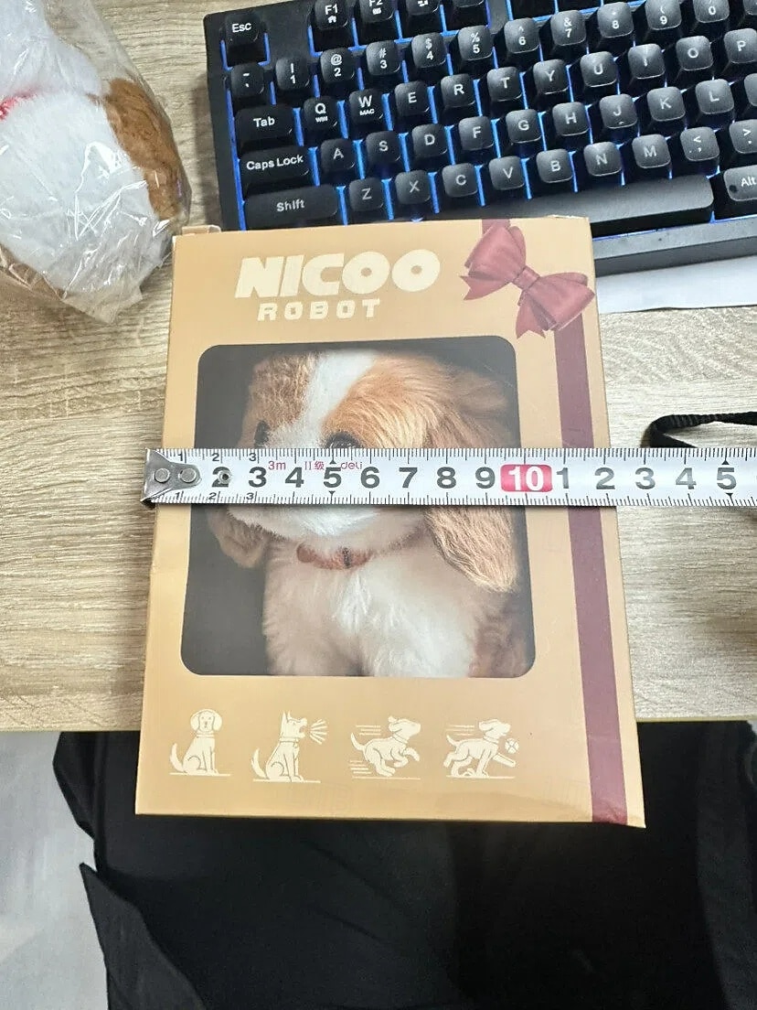 Regalos de Navidad ideales para nietos niños y niñas perro robot mi cachorro robot realista juguete interactivo que camina ladra y mueve la cola juguete de perro robótico realista que actúa como un 2026 - $26.99 –P8