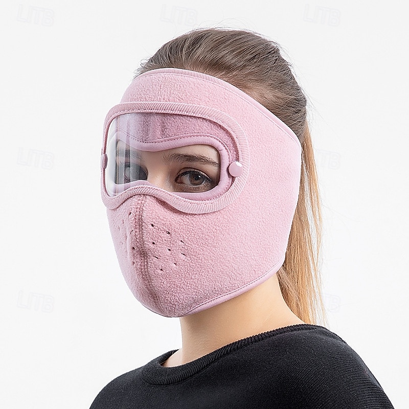Masque d'hiver chaud en polaire, coupe-vent, unisexe, avec protection des oreilles et visière intégrale, cagoule coupe-vent pour la moto et le ski de 2026 ? $15.99 –P14