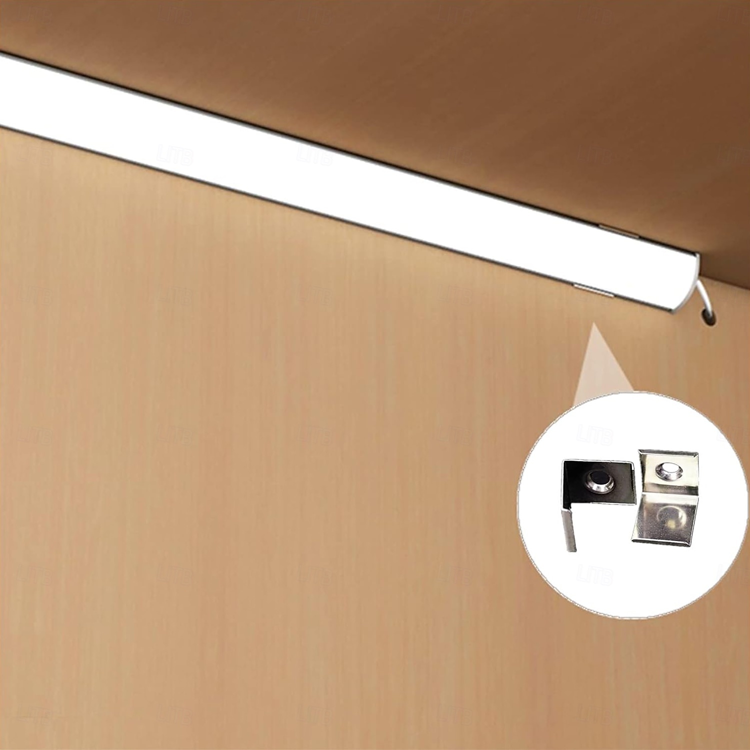 System kanałów dyfuzora LED z silikonu o długości 3,28–65,6 stopy, 16 x 16 mm, elastyczny, wodoodporny, neonowy pasek świetlny w kształcie litery V, osłona na paski LED o średnicy 10 mm/brak paska 2026 - $16.49 –P2