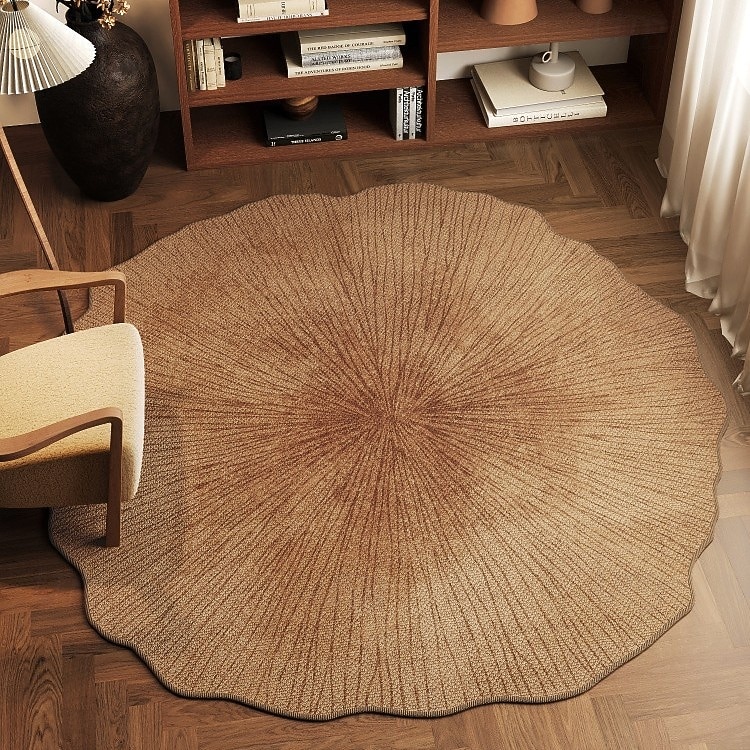 tappeto rotondo di lusso di alta qualità per soggiorno, tavolino da caffè, camera da letto, comodino, facile da pulire, morbido, decorazione per pavimenti di casa per un'eleganza moderna del 2026 a $27.99 –P1