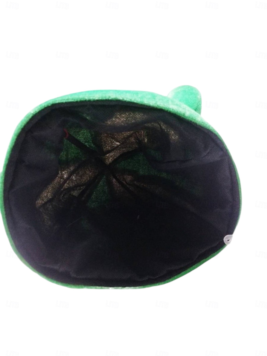 Herrehatt i vikinghorn til St. Patricks dag – myk plysjhjelm av kløver, grønt kostymetilbehør til irske parader og fester &festlige feiringer 2026 - $24.99 –P4