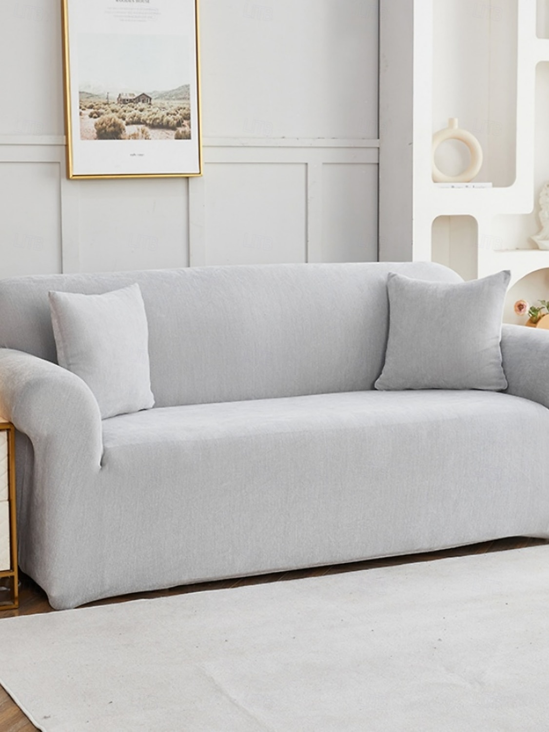 1 pc Thick Chenille Sofa Cover Fashionable and Luxurious Decorative Sofa Protector, Anti-Slip, Dustproof, Anti-Cat Scratch, Suitable for All Seasons Bedroom, Living Room, Study, and Office 2026 - $139.99 –P15