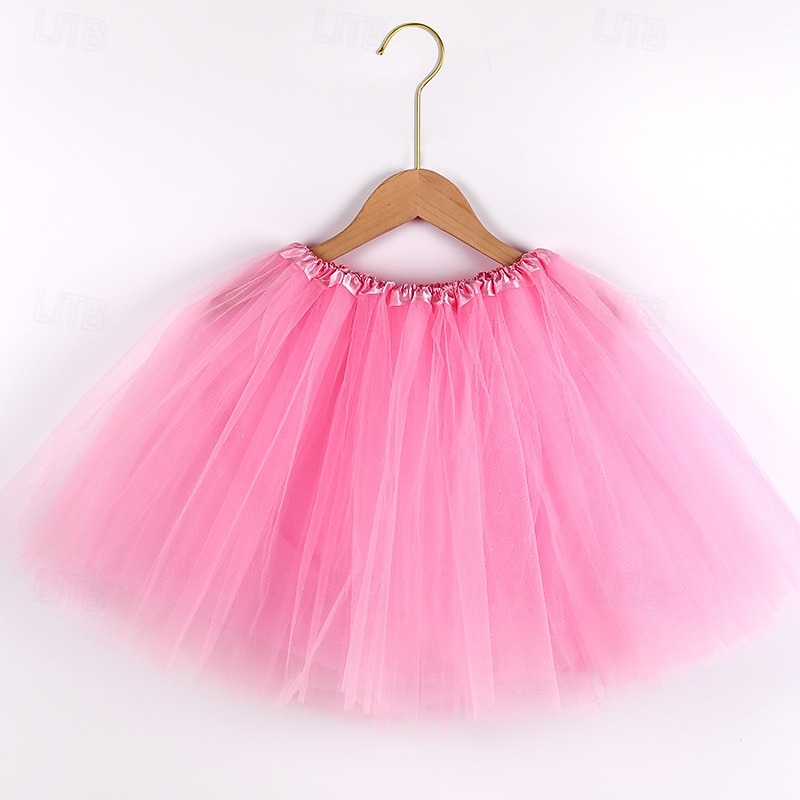 Fancy Costume Tulle Skirt Tutu Skirt Retro Vintage 1980s Layered Puffy Neon Adults' Women's Halloween Carnival Party Performance Dance Ballet Dress Up 2026 - $17.49 –P5