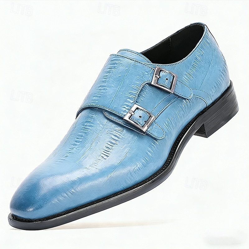 czarne skórzane półbuty męskie typu oxford – klasyczny, sznurowany model z perforowanymi detalami, idealne na wesela, spotkania biznesowe i oficjalne okazje 2026 - $94.99 –P7