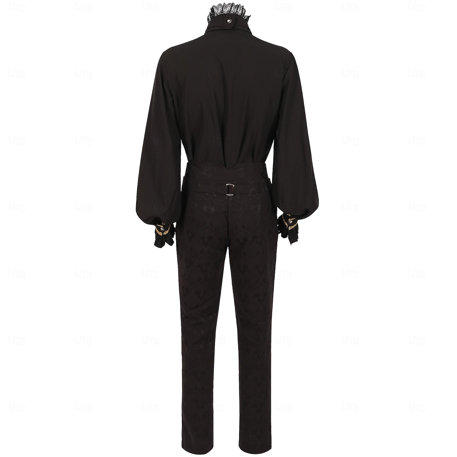 Σετ Πανκ & Γκόθικ Μεσαίωνα Jachetă Φράκο Πουκάμισο Μακριά Μανίκια Vampires Ευγενής Φανταχτερή Φόρεμα Ανδρικά Φαντασία βασιλικός Steampunk Χριστούγεννα Απόκριες Επίδοση Σκηνή Ρεν Φερ Ενήλικες 2026 - $123.99 –P2