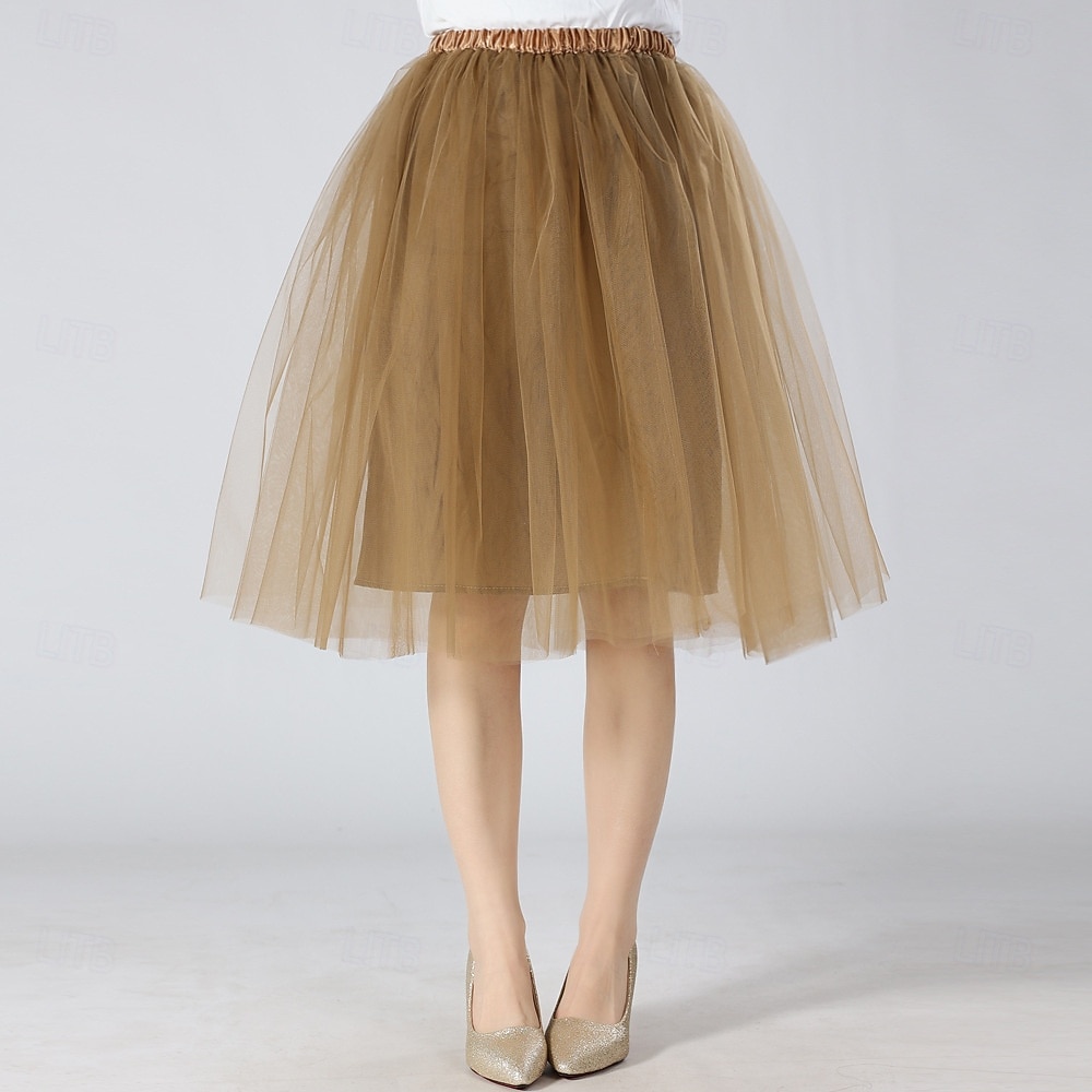 Fancy kostým Sukénka Tylová sukně Retro 80. léta Dospělé Dámské předvečer Všech svatých Karneval Párty Výkon Oblékněte se 2026 - $30.99 –P7