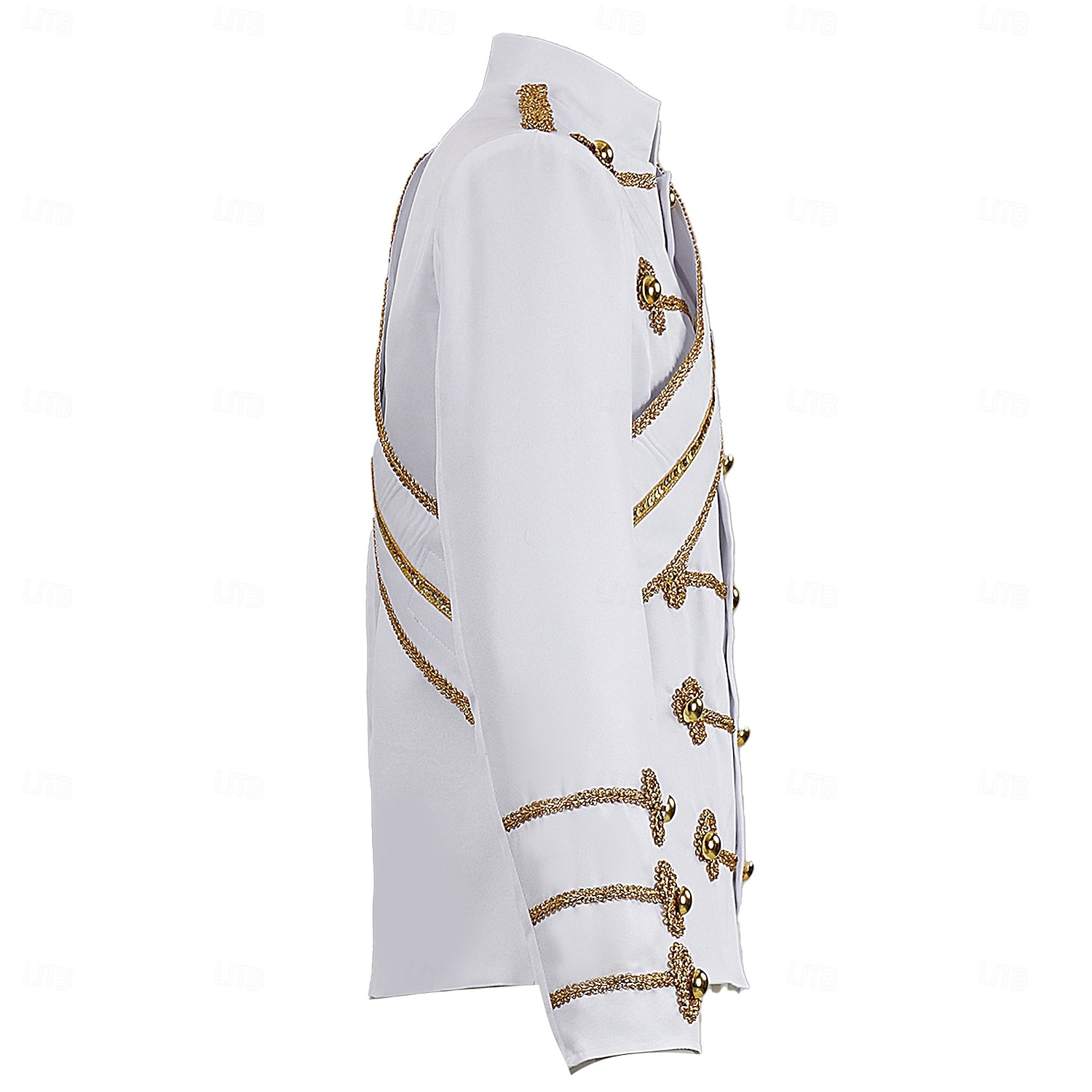 Rétro Vintage Rococo Manteau Bal Masqué Veste de cirque Manches longues Prince Aristocrate Déguisement Homme Carnaval Mascarade Événement / Fête Adulte Manteau Automne & Hiver de 2026 ? $96.99 –P4