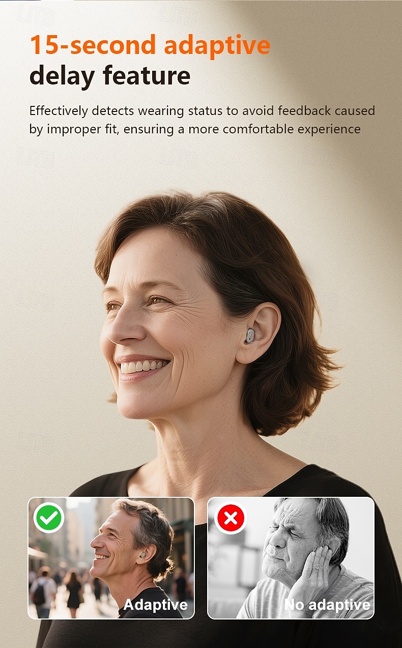 Hearing Aids for Seniors Rechargeable with Noise Cancelling Sound Excellence Comfort Fit 2026 - $98.99 –P8