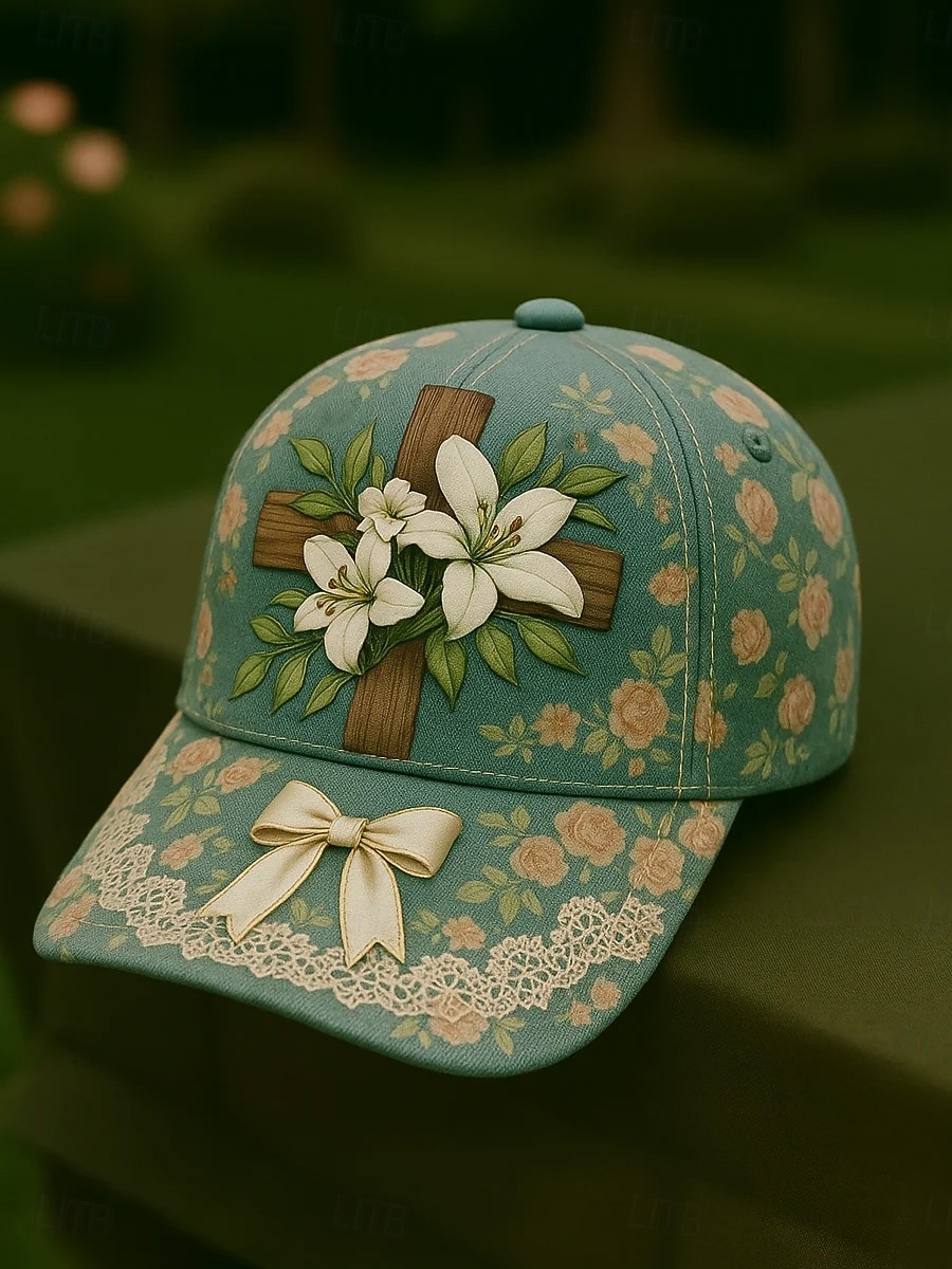 Sukupuolineutraali Hattu Pesäpallolippis Mukavuus Urheilu Päivittäin ulko- Kukka 2026 - $14.99 –P2