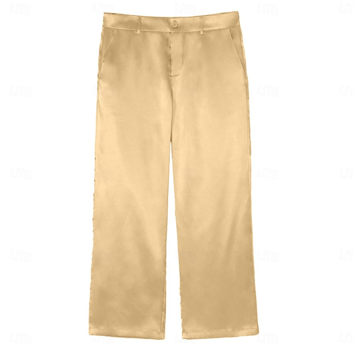 Herren Satinhosen Hose Anzughose Seidenartig Tasche Gerader Schnitt Einfach Atmungsaktiv Volle Länge Geschäft Party Hochzeit Mode Streetwear Schwarz Weiß Unelastisch 2026 - $26.99 –P6