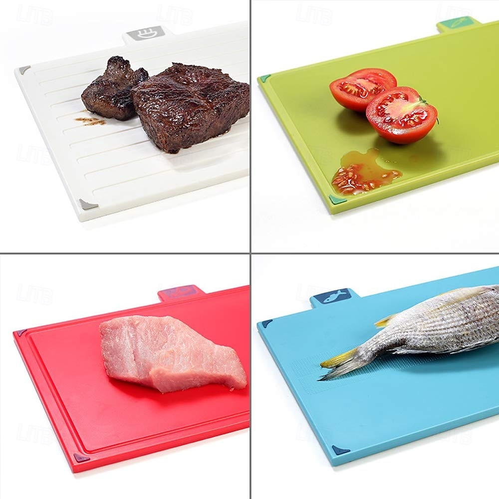 Food Grade Cutting Board comes with storage rack, cutting blocks with ...