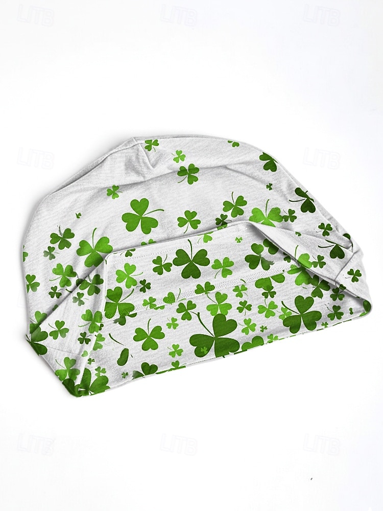 berretto da donna per il giorno di San Patrizio, misto cotone e poliestere, vari modelli con trifogli e grafiche festive, perfetto per le feste e per l'uso quotidiano del 2026 a $11.99 –P10