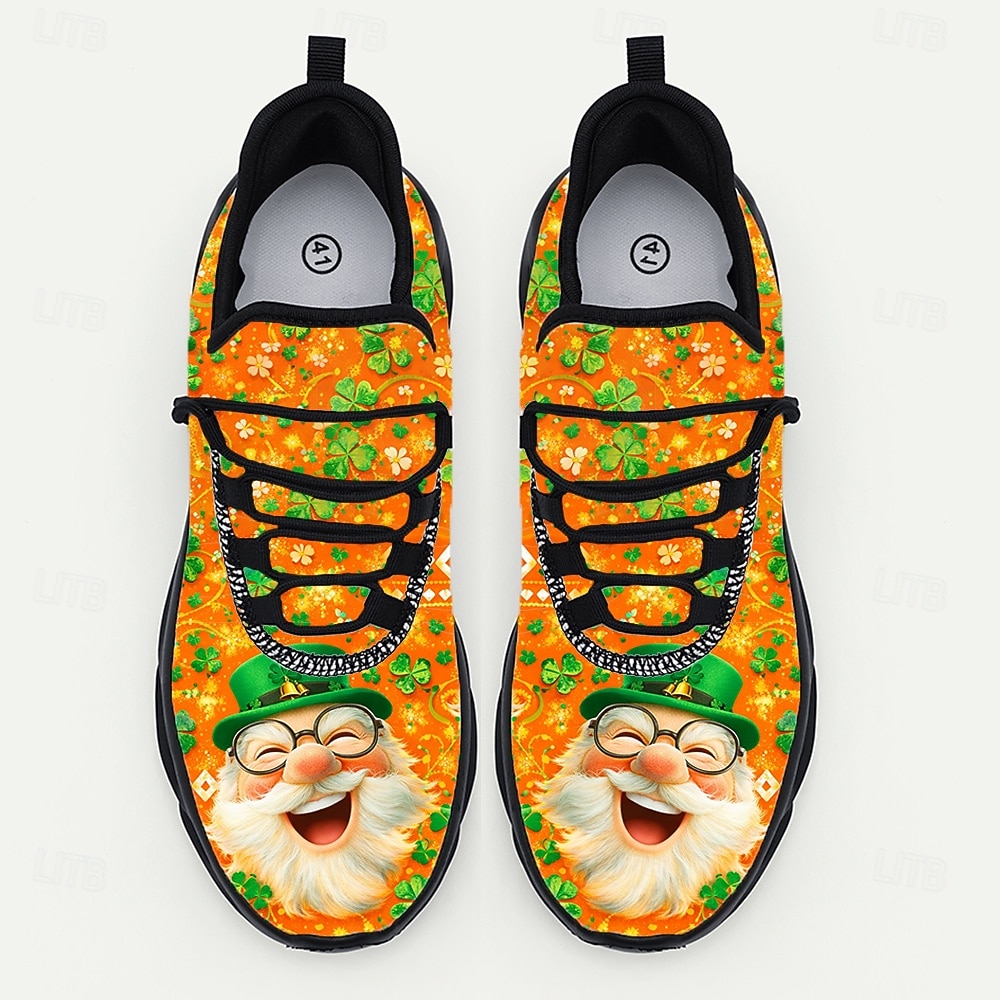 Herr Ledigt Textil Bekväm Halksäker Andningsfunktion Snörning Orange Sommar Vår Höst 2026 - $42.99 –P7