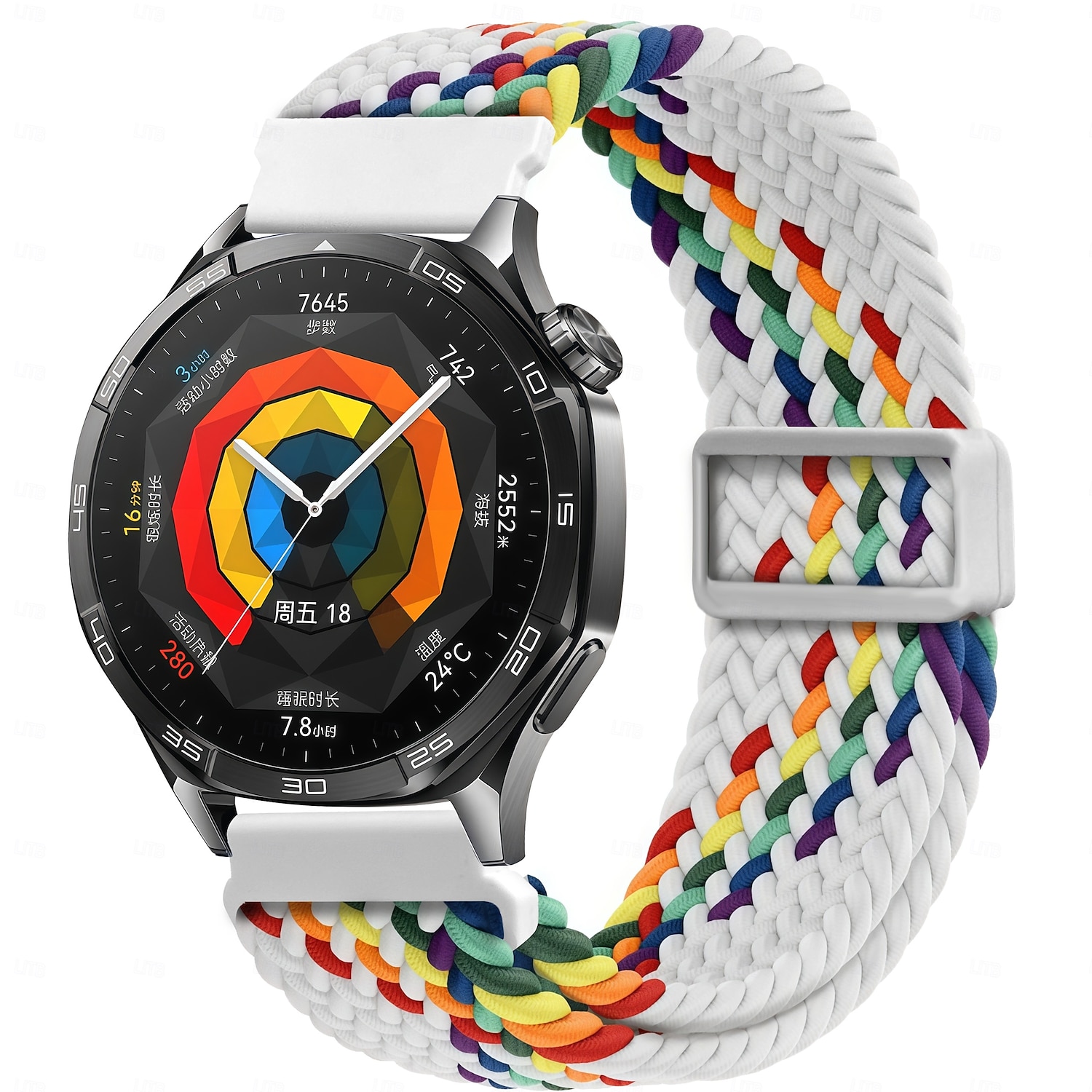 Cinturino per orologio  per Garmin Venu 4 3 Sq 2 Plus Vivoactive 6 5 4 Approach S50 S70 S42 Forerunner 970 570 165 265 965 955 255 55 Vívomove Sport D2 Air X10 Tessuto Sostituzione Cinghia Rilascio del 2026 a $12.99 –P1