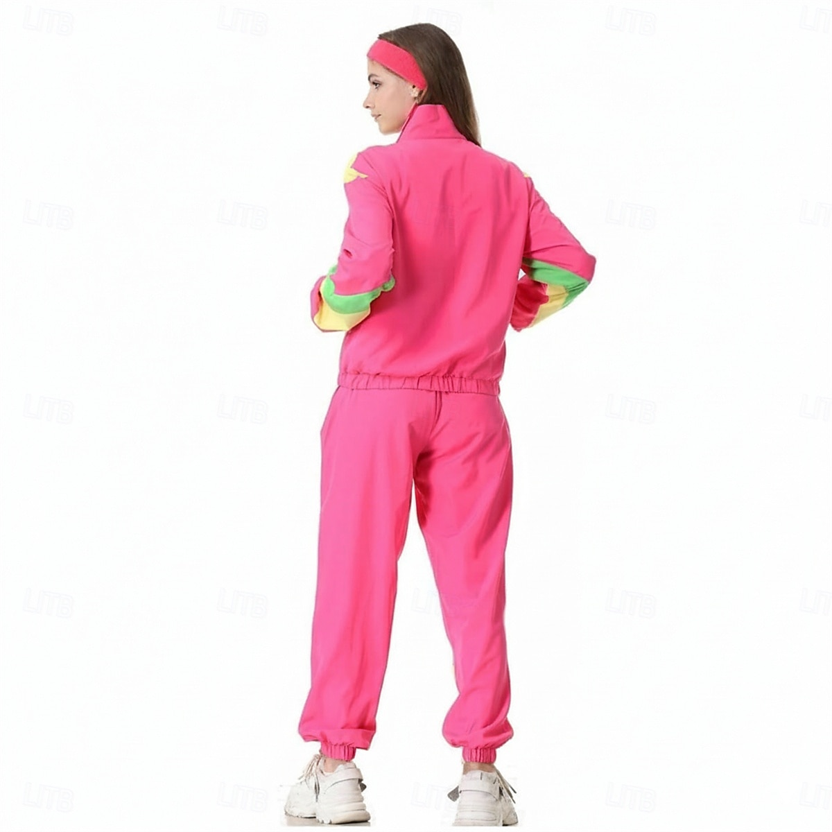 Retro / vintage 1980erne Hip Hop Drakter pose Tilbehør sett med tilbehør Lange Ermer Disk Kostyme Dame Karnevalskostyme Halloween Karneval Nytt År Pride-parade Pride måned Voksen Veske Mer Tilbehør 2026 - $69.99 –P4