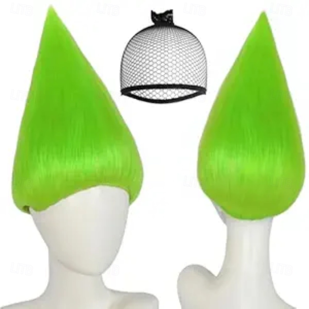 St. Patrick's Day grünliche, glatte Cosplay-Perücken 2026 - $24.99 –P1