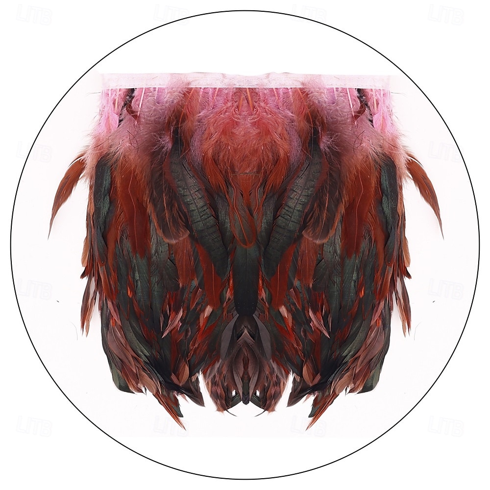 Carnaval 2026 Accesorios de Samba del Carnaval de Río Puños de Plumas para Mujeres Puños de Lentejuelas Brillantes con Plumas de Varios Colores para Danza en Brasil 2026 - $10.49 –P8
