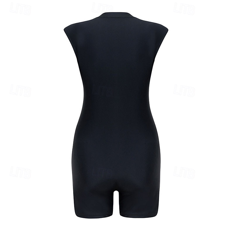 Γυναικεία Προστατευτικά Μαγιό Ολόσωμα κομμάτια Μπόχο Κουμπώσου Πολύ Ελαφρύ (UL) Προστασία UV Ελαστικό Αμάνικο Μαγιό Σέρφινγκ Ψαροντούφεκο Καλοκαίρι 2026 - $26.99 –P19