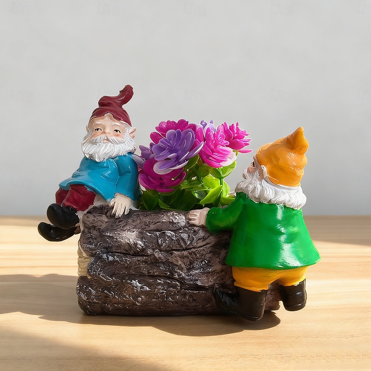 pryskyřičné figurky trpaslíků – zahrada &dekorace na stůl, trpaslíci přátelství do květináčů, květináče na sukulenty, miniaturní krajinářské ozdoby, interiérové &venkovní řemeslné sochy 2026 - $15.99 –P7