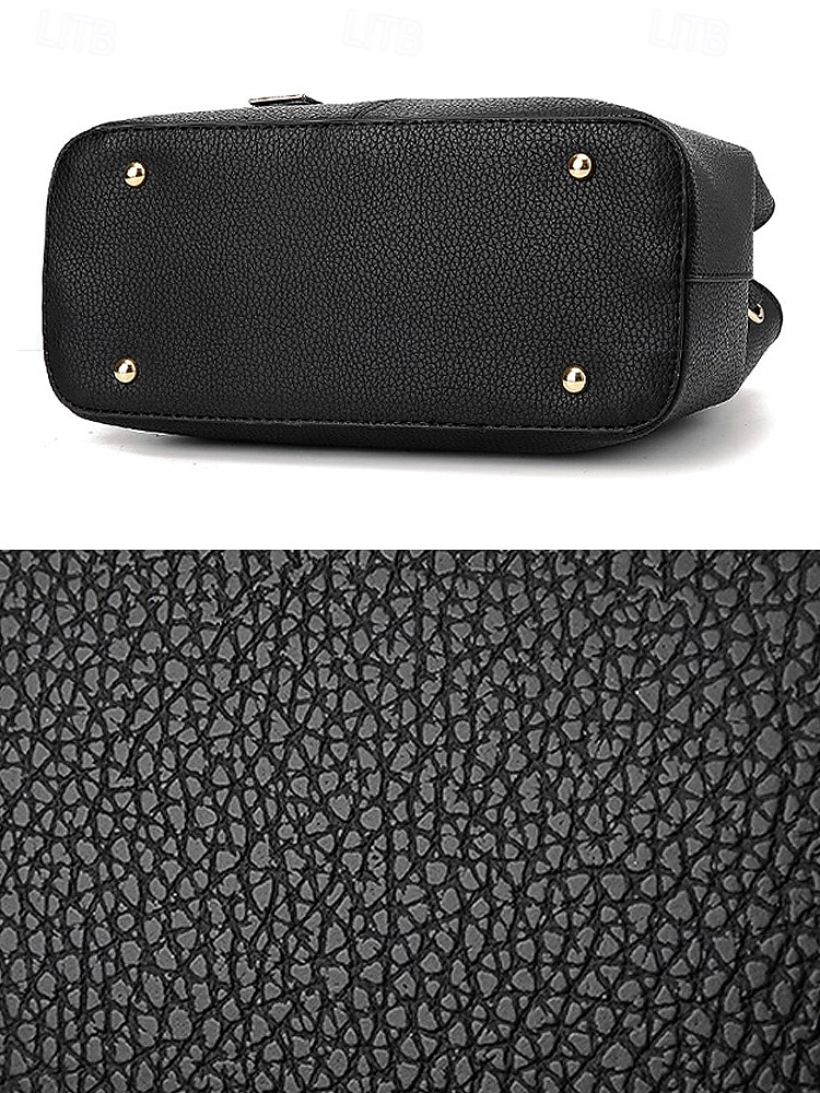 Handväska i konstläder för kvinnor med justerbar rem, flera färger och bärstilar – perfekt för arbete, vardagsutflykter och vardagsbruk 2026 - $24.99 –P7