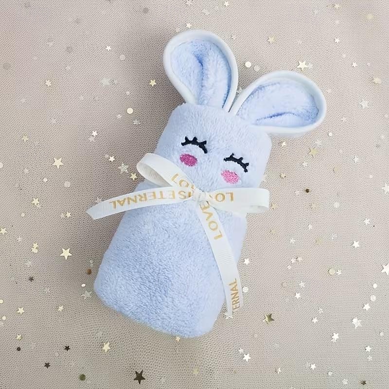 4-delat presentset med påskhare och handdukar - - mjukt pastellrosa/beige/vita/lila kaniner med hjärtformade öron &ögonlock perfekta för duschar, bröllop, födelsedagar, bad (moderna handdukar med 2026 - $13.99 –P4