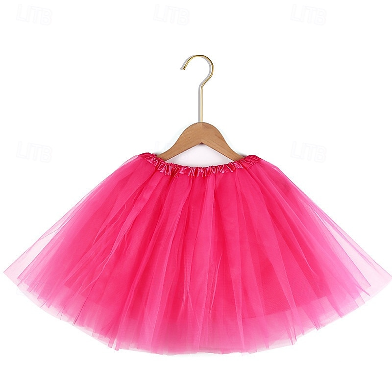 Fancy Costume Tulle Skirt Tutu Skirt Retro Vintage 1980s Layered Puffy Neon Adults' Women's Halloween Carnival Party Performance Dance Ballet Dress Up 2026 - $17.49 –P11