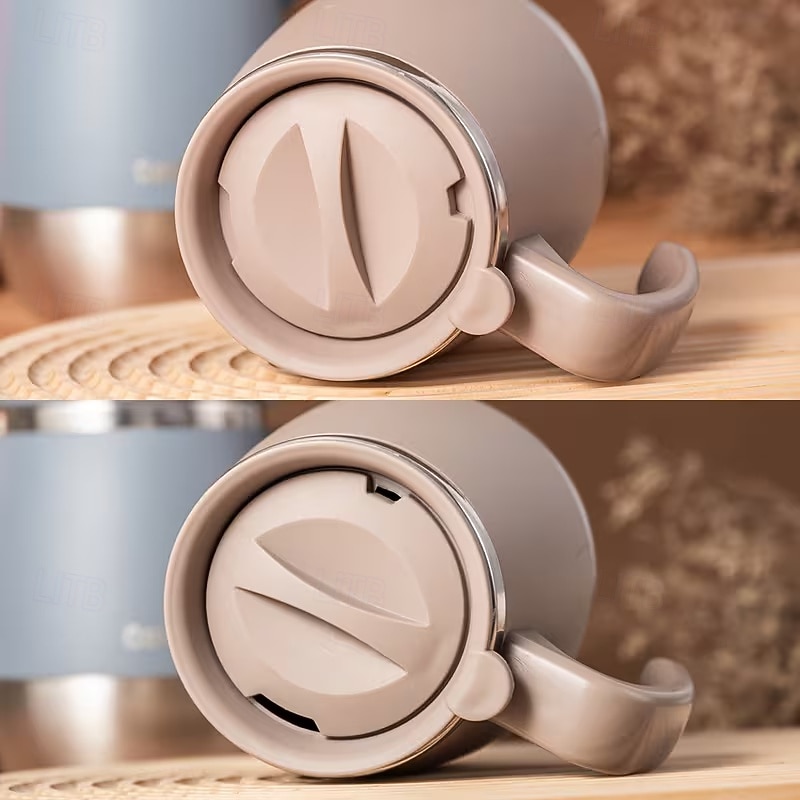 Tasse à café isotherme en acier inoxydable, mug à double paroi avec couvercle pour boissons chaudes &Gobelet isotherme de 500 ml (16,91 oz), idéal pour la maison, les activités de plein air, le de 2026 ? $10.99 –P11