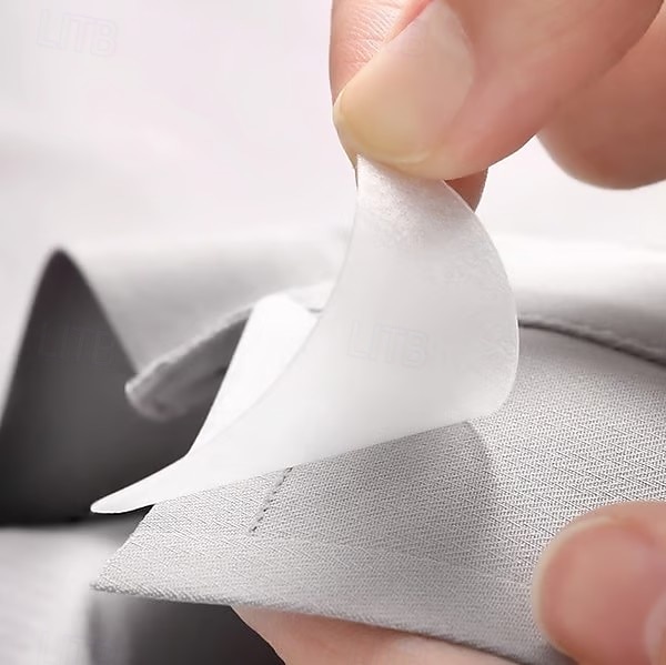 100 db-os póló- és inggallérmatrica, állítható és kényelmes gallérrögzítőkkel, tökéletes az inggallérok rendezett és ropogós tartása érdekében, ideális munkába és hétköznapi viseletre 2026 - $17.99 –P3