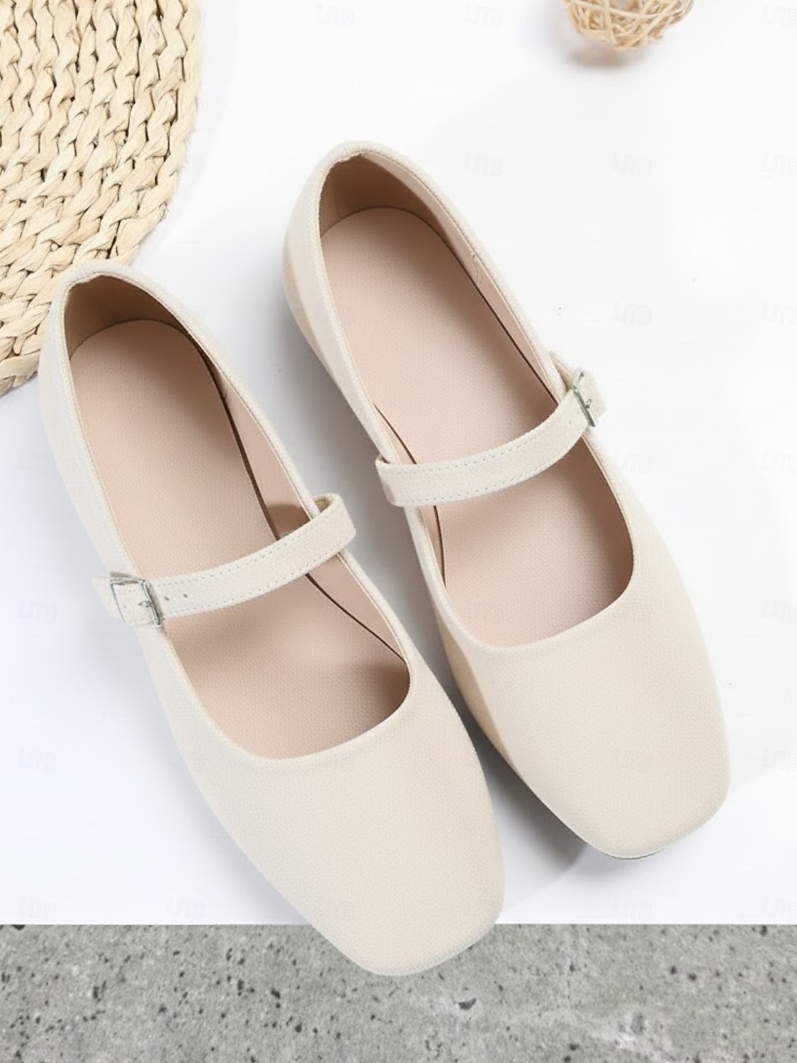 Women's Mardi Gras Mustard Yellow Mary Jane Flats with Square Toe – Retro Style, Comfortable Fit, Perfect for Carnival, Festivals, and Daily Wear 2026 - $24.99 –P6