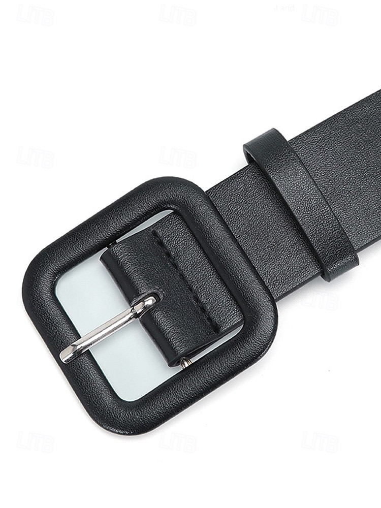 Cinto feminino em couro sintético, diversas cores, ajuste regulável, perfeito para o Dia de São Patrício e para o dia a dia, acessório estiloso e versátil. de 2026 por $9.99 –P10