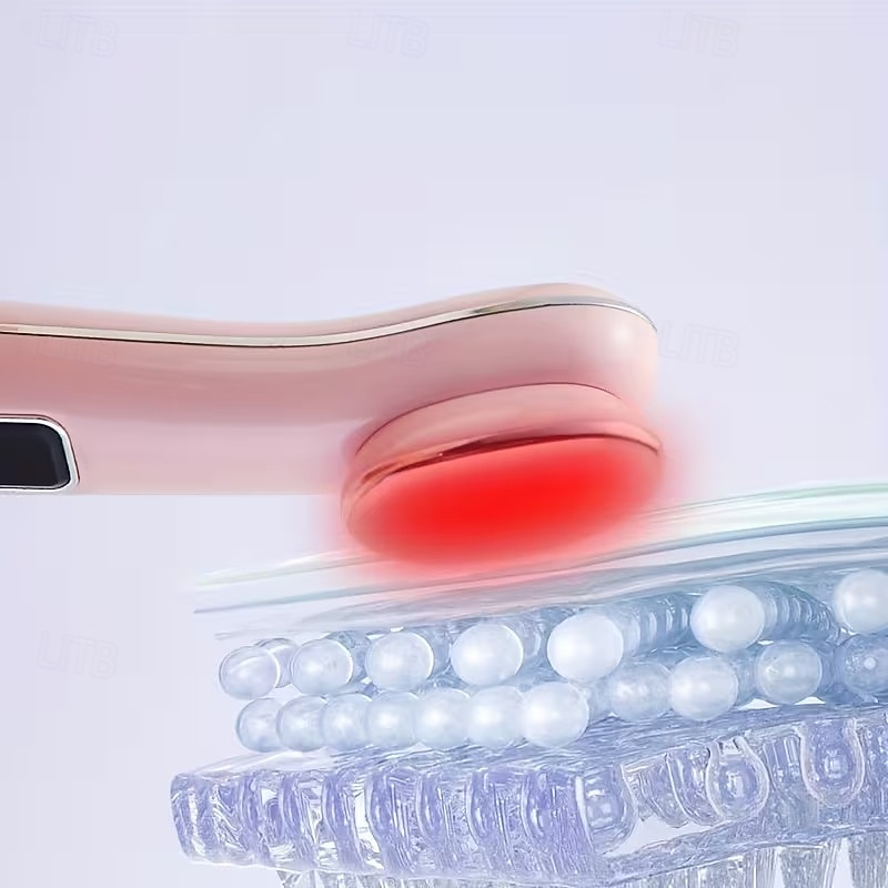 Eye Massage Device To Diminish Dark Circles And Puffiness With Vibration To Tighten Pores And Warmth For Relaxation Featuring A Light Beige Lifting Function. 2026 - $27.99 –P7