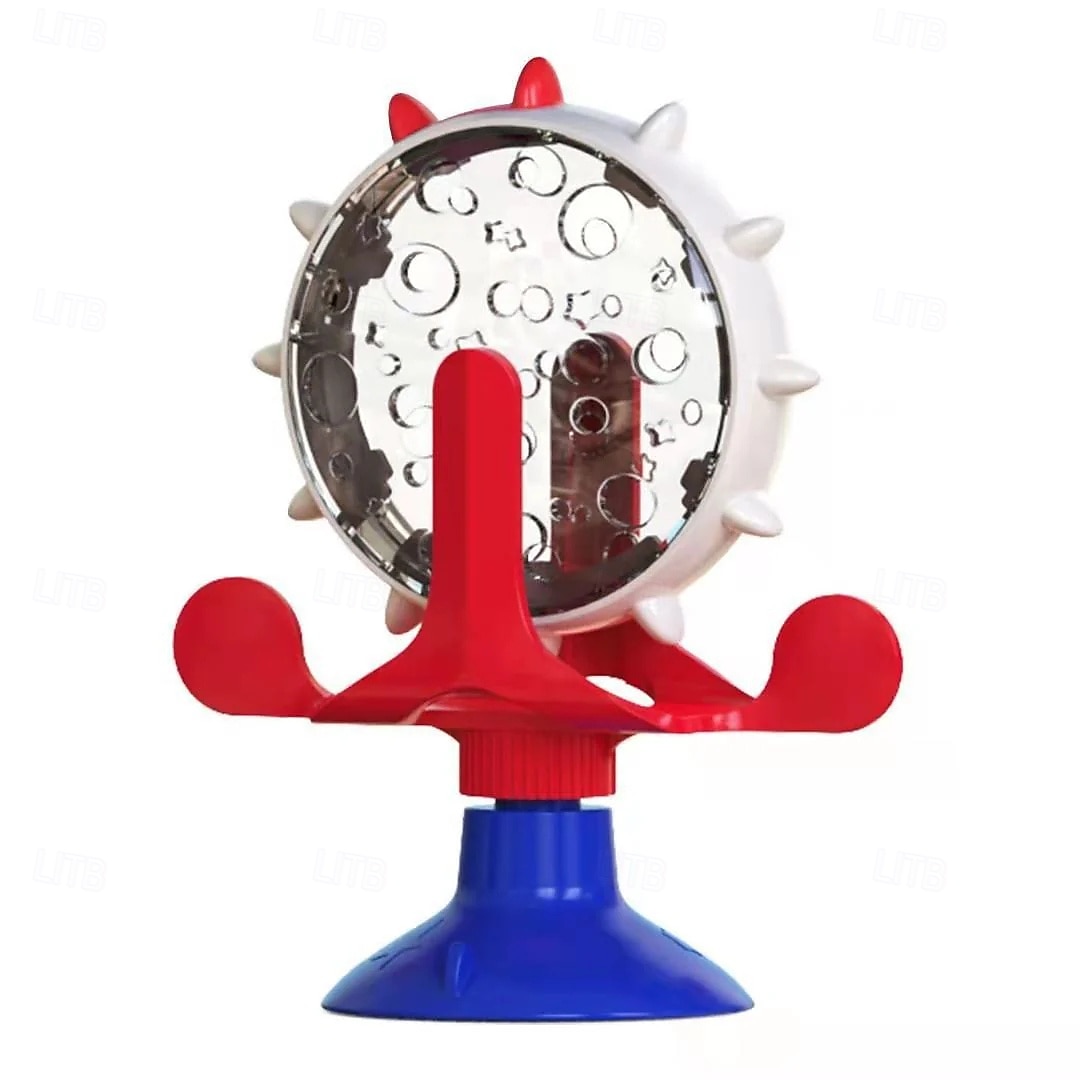 Juguete para gatos, dispensador de comida con base de ventosa y orificio de fuga, utilizado para juguetes interactivos para gatos y gatitos en interiores. 2026 - $20.99 –P6