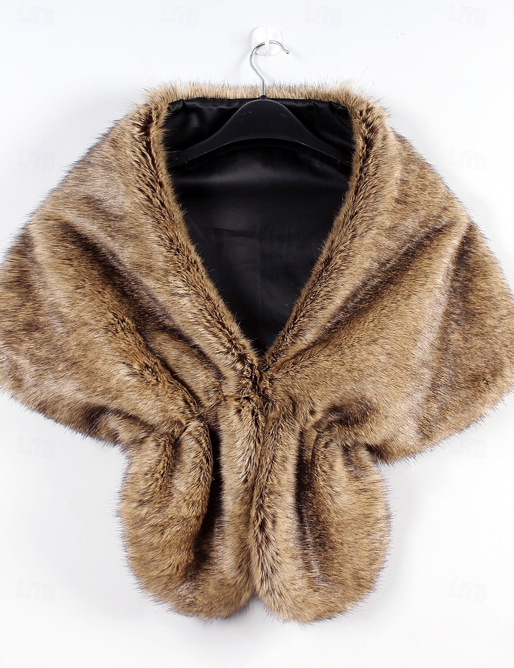 Faux Fur Wraps Women's Wrap Elegant Sleeveless Faux Fur Wedding Wraps With Pure Color For Party Fall 2026 - $21.99 –P10